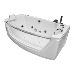 Wanna łazienkowa SPA z hydromasażem MO-0055 BIANCO 2-osobowa 175x89x60cm