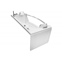 Wanna łazienkowa SPA z hydromasażem MO-0055 BIANCO 2-osobowa 175x89x60cm