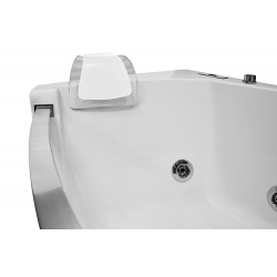 Wanna łazienkowa SPA z hydromasażem MO-0055 BIANCO 2-osobowa 175x89x60cm