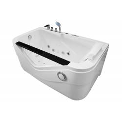 Wanna łazienkowa SPA z hydromasażem MO-0061 1-osobowa 150x80x62cm PRAWA