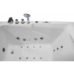 Wanna łazienkowa SPA z hydromasażem MO-0061 1-osobowa 150x80x62cm PRAWA