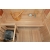 Sauna sucha z piecem MO-EA2 2-osobowa 121x106x192cm 2,3kW