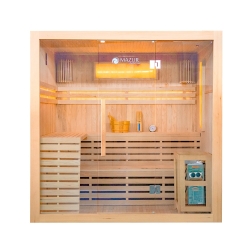 Sauna sucha z piecem MO-EA4 4/5-osobowa 200x180x200cm 8kW