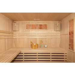 Sauna sucha z piecem MO-EA4 4/5-osobowa 200x180x200cm 8kW