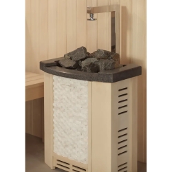 Sauna sucha z piecem MUE-1250 4-osobowa 220x180x210cm 6kW