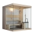 Sauna sucha z piecem MUE-1250 4-osobowa 220x180x210cm 6kW