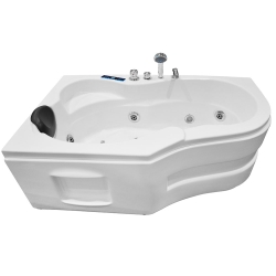 Wanna łazienkowa SPA z hydromasażem MO-0207 1-osobowa 150x92x53 cm LEWA