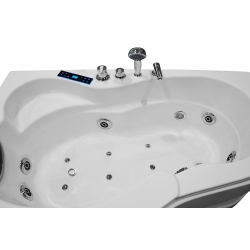 Wanna łazienkowa SPA z hydromasażem MO-0207 1-osobowa 150x92x53 cm LEWA