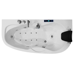 Wanna łazienkowa SPA z hydromasażem MO-0310 1-osobowa 160x78x56cm PRAWA