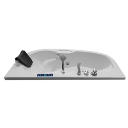 Wanna łazienkowa SPA z hydromasażem MO-0310 1-osobowa 160x78x56cm PRAWA