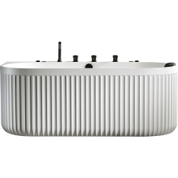 Wanna łazienkowa SPA z hydromasażem MUE-005W BIANCO 170x85x65cm