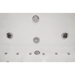 Wanna łazienkowa SPA z hydromasażem MO-1658 2-osobowa 180x92x60cm