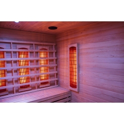 Sauna na podczerwień MO-EA4R BIANCO 4-osobowa 180x160x200cm