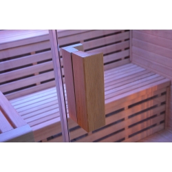 Sauna na podczerwień MO-EA4R BIANCO 4-osobowa 180x160x200cm