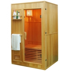 Sauna sucha z piecem MO-EN2 2-osobowa 120x105x190cm 2,3kW