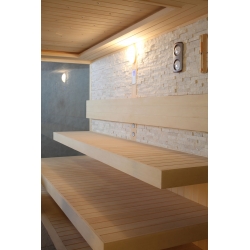 Sauna sucha z piecem MUE-1240 8-osobowa 300x200x210cm