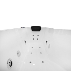 Wanna łazienkowa SPA z hydromasażem MO-1684 1-osobowa 170x85x195cm LEWA