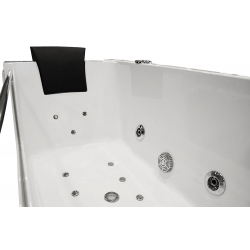 Wanna łazienkowa SPA z hydromasażem MO-0319 1-osobowa 170x80x69cm LEWA