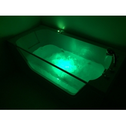 Wanna łazienkowa SPA z hydromasażem MO-0319 1-osobowa 170x80x69cm LEWA