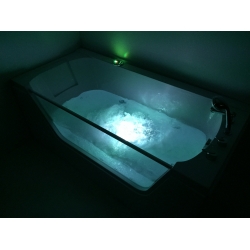 Wanna łazienkowa SPA z hydromasażem MO-0319 1-osobowa 170x80x69cm LEWA