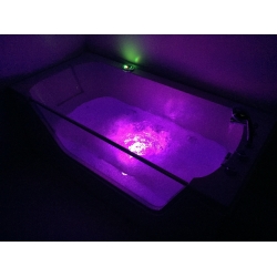 Wanna łazienkowa SPA z hydromasażem MO-0319 1-osobowa 170x80x69cm LEWA