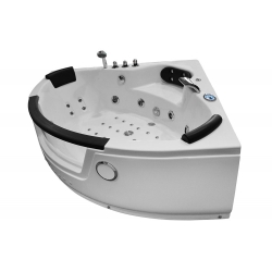 Wanna łazienkowa SPA z hydromasażem MO-1004 PRESTIGE 2-osobowa BIANCO 152x152x56cm