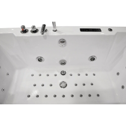 Wanna łazienkowa SPA z hydromasażem MO-1007 TOP 1-osobowa 180x91x60cm PRAWA