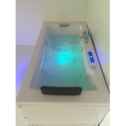 Wanna łazienkowa SPA z hydromasażem MO-1007 TOP 1-osobowa 180x91x60cm PRAWA