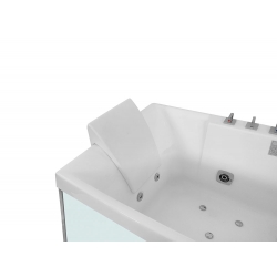 Wanna łazienkowa SPA z hydromasażem MO-1100 2-osobowa BIANCO 170x80x63cm