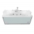 Wanna łazienkowa SPA z hydromasażem MO-1100 2-osobowa BIANCO 170x80x63cm