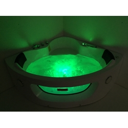 Wanna łazienkowa SPA z hydromasażem MO-1001 PRESTIGE 2-osobowa 140x140x65cm