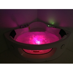 Wanna łazienkowa SPA z hydromasażem MO-1001 PRESTIGE 2-osobowa 140x140x65cm