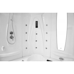 Kabino-wanna SPA z hydromasażem i funkcją sauny MO-1524 2-osobowa 155x155x220cm