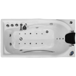 Wanna łazienkowa SPA z hydromasażem MO-1634 1-osobowa TOP 170x87x60cm PRAWA