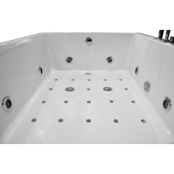 Wanna łazienkowa SPA z hydromasażem MO-1642 TOP 2-osobowa 186x121x65cm PRAWA