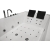 Wanna łazienkowa SPA z hydromasażem MO-1642 TOP 2-osobowa 186x121x65cm PRAWA