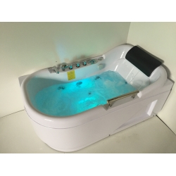 Wanna łazienkowa SPA z hydromasażem MO-1683 1-osobowa 140x87x67cm PRAWA