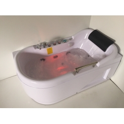 Wanna łazienkowa SPA z hydromasażem MO-1683 1-osobowa 140x87x67cm PRAWA