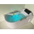 Wanna łazienkowa SPA z hydromasażem MO-1683 1-osobowa 140x87x67cm PRAWA